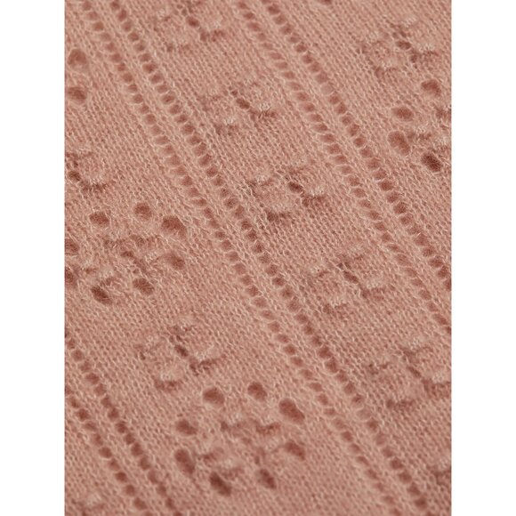 DOEN Emiliana Sweater S Clay Pointelle - Picture 6 of 11